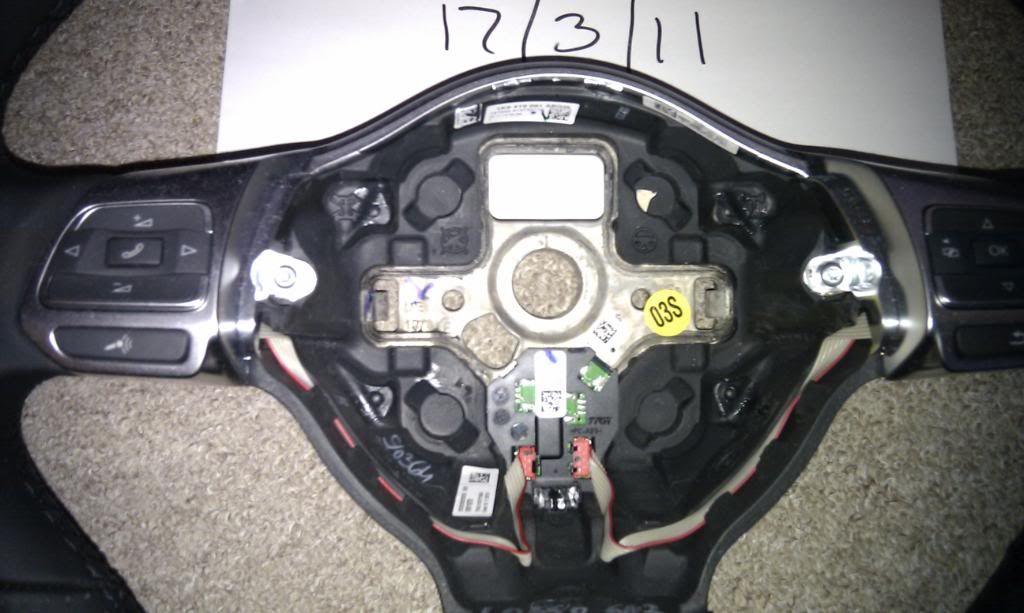 MK6 GTI multi function steering wheel NOT DSG For Sale R32OC VW Golf R32, Golf R and other